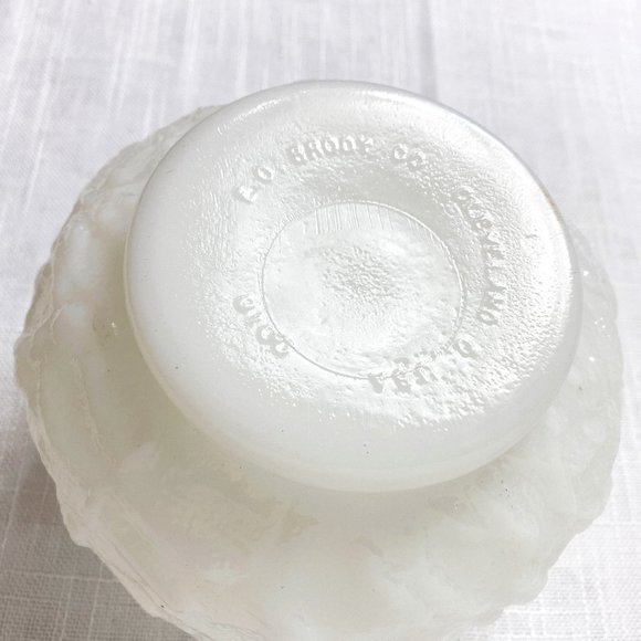VINTAGE EO Brody White Milk Glass | Planter | Floral Vase - Picture 5 of 6